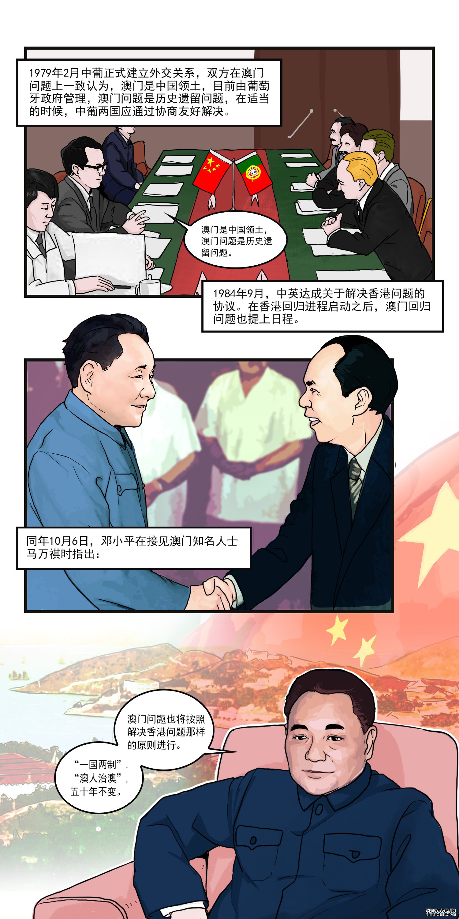 漫画新中国史：澳门回归